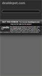 Mobile Screenshot of dealdepot.com